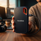 Externe SSD Harde Schijf 64 TB – Draagbare SSD met USB 3.2 Type-C voor Supersnelle Back-ups