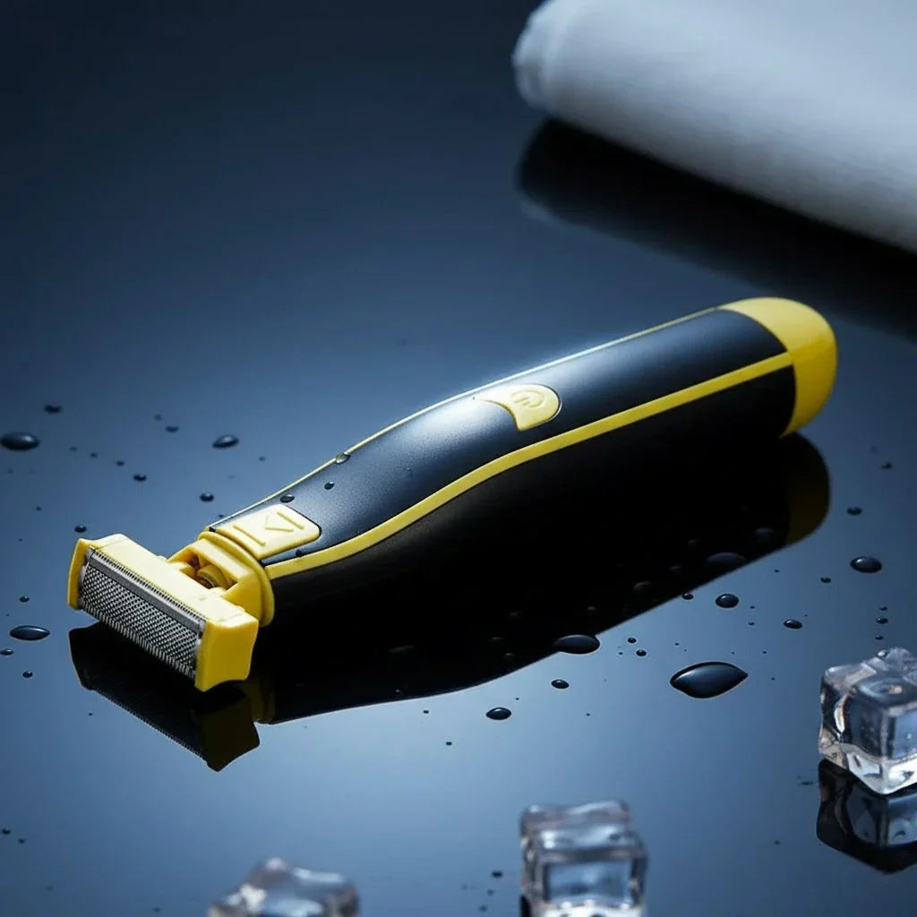 Draagbaar Elektrisch Scheerapparaat – Compact Reisscheerapparaat met USB-Opladen & Zelfslijpende Messen