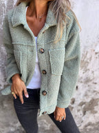 Ēden | Knusse en Warme Dames Jas met Zachte Binnenvoering - Gevoerde Winterjas met Capuchon en Steekzakken