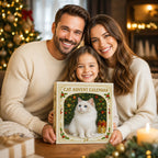 Adventskalender voor Kattenliefhebbers 2026 – 24 Kattenfiguurtjes in Kerstthema, Cadeau voor Kattenfans