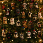 Adventskalender voor Kattenliefhebbers 2026 – 24 Kattenfiguurtjes in Kerstthema, Cadeau voor Kattenfans