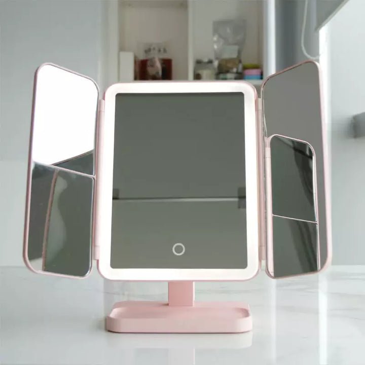 LED-Make-upspiegel met Drievoudige Verlichting - Clara