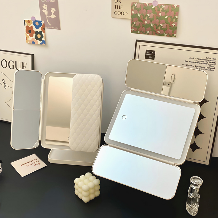 LED-Make-upspiegel met Drievoudige Verlichting - Clara
