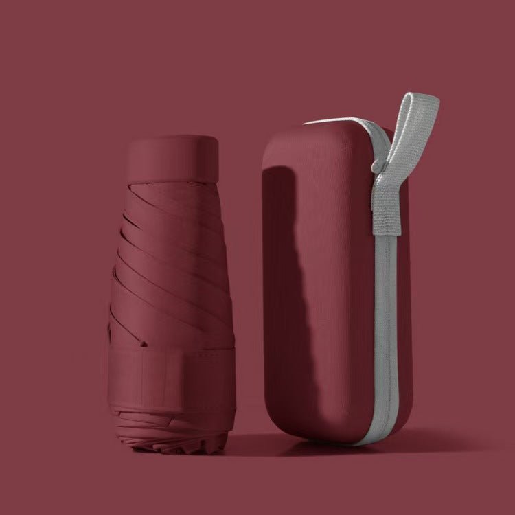 Zakparaplu met Waterdichte Hoes Rood
