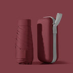 Zakparaplu met Waterdichte Hoes Rood