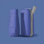 Zakparaplu met Waterdichte Hoes Blauw