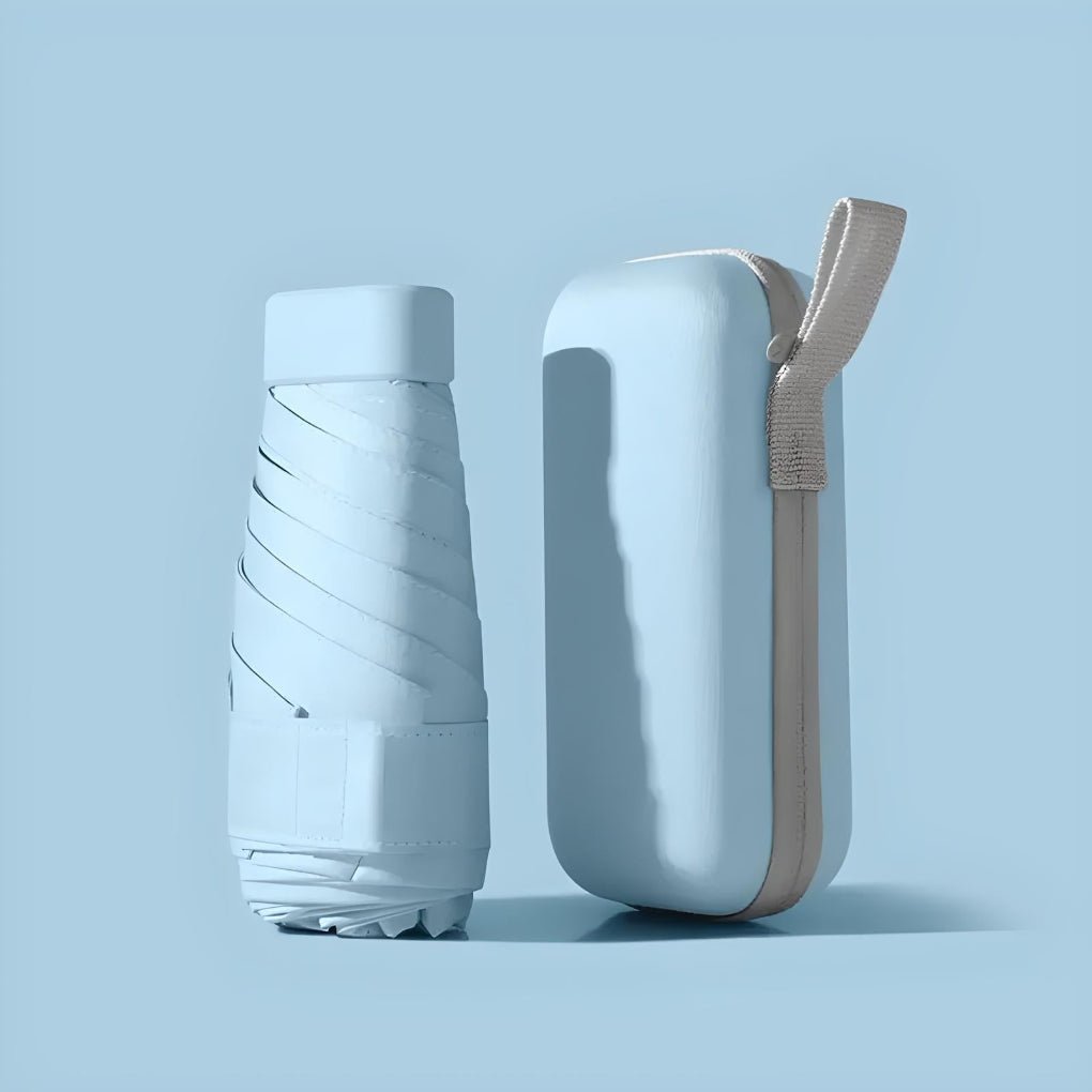 Zakparaplu met Waterdichte Hoes Lichtblauw