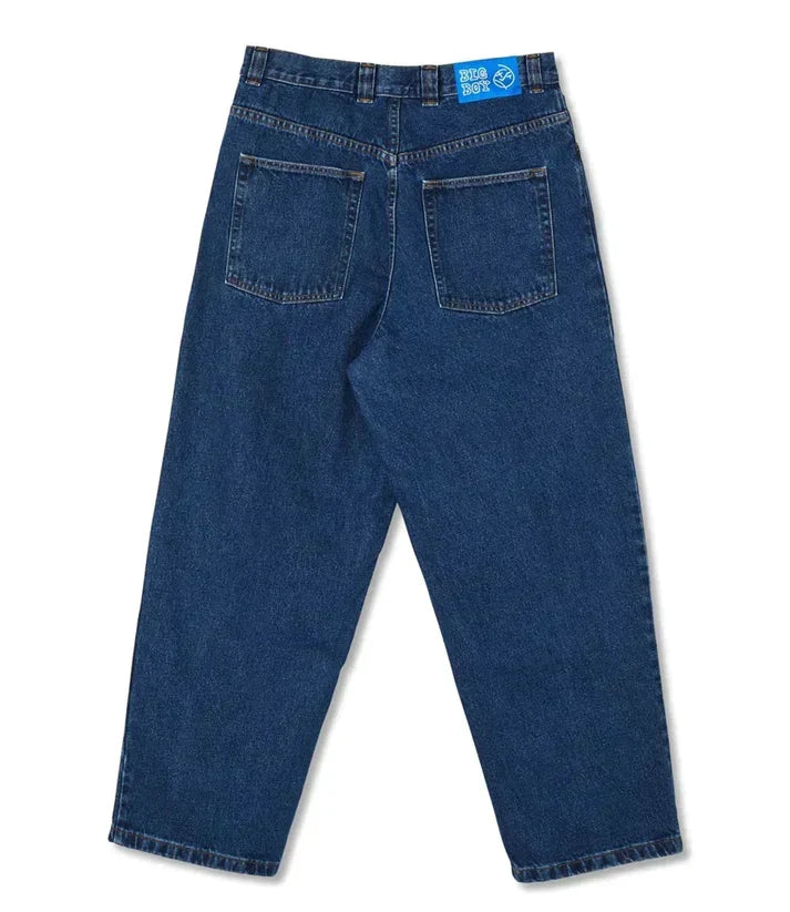 Baggy Big Boy Jeans – Wijde Skater Jeans voor Heren, Losse Pasvorm, Streetwear, Zwart of Lichtblauw, M–XL – Maverick