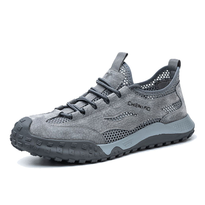 Modieuze Veiligheidsschoenen – Lichtgewicht Werkschoenen Sneaker met Stalen Neus, Brede Pasvorm, Ademend – ProGuard Grijs
