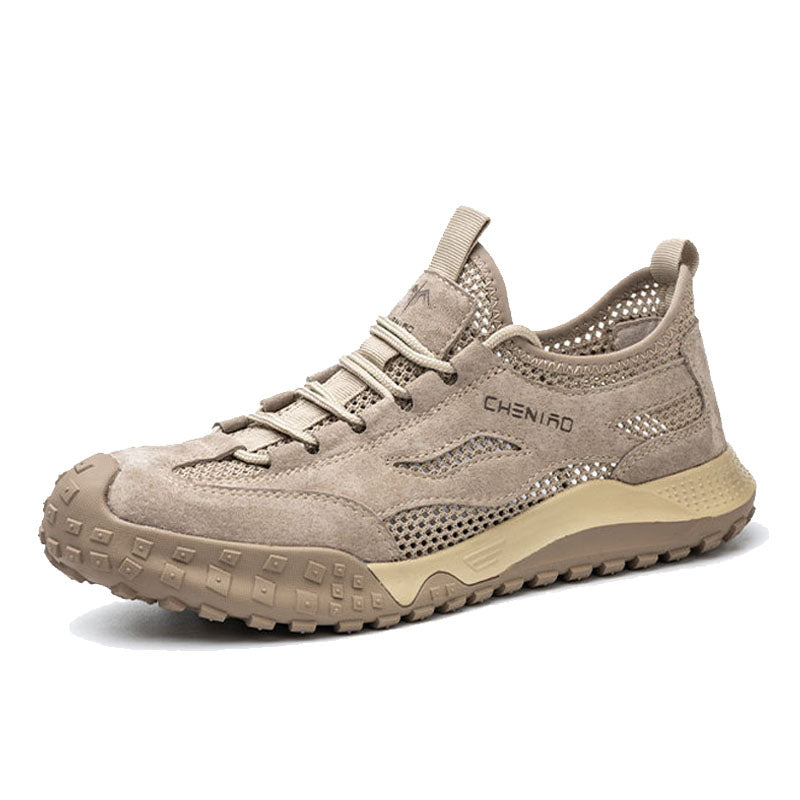 Modieuze Veiligheidsschoenen – Lichtgewicht Werkschoenen Sneaker met Stalen Neus, Brede Pasvorm, Ademend – ProGuard Kaki