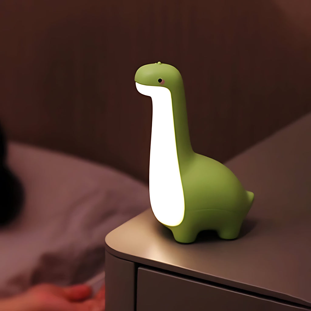 RexGlow | Dinosaurus Nachtlampje - Siliconen Kind Draadloos USB