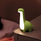 LED Dinosaurus Nachtlampje voor Rustige Nachten – Dino Nachtlampje Kinderen van Siliconen, Oplaadbaar & Draagbaar – RexGlow
